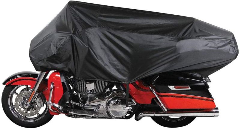 Motorcycle Cover All Season - Durable & Tear Proof Night Reflective with Lock-Holes