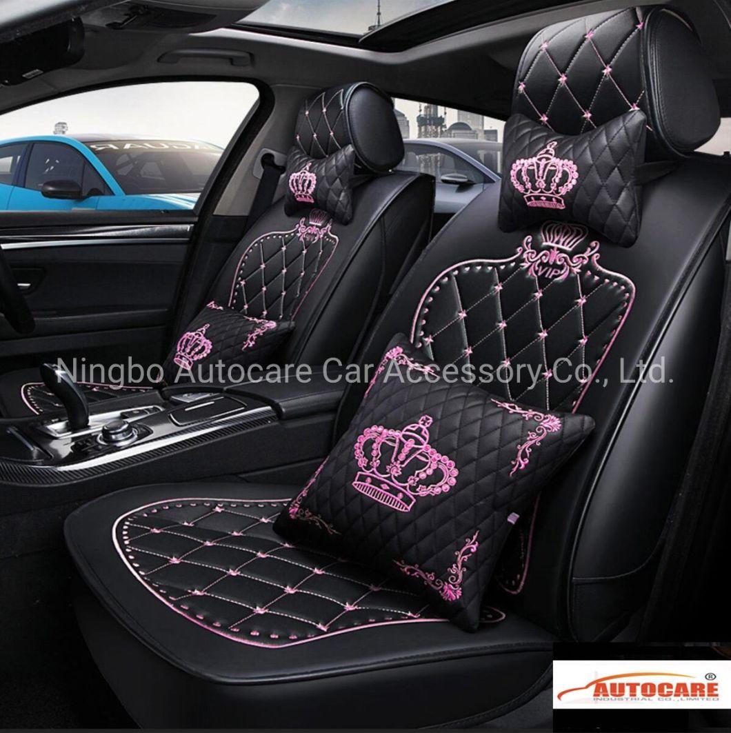 Hot Fashion Crown and Diamond Car Seat Cover