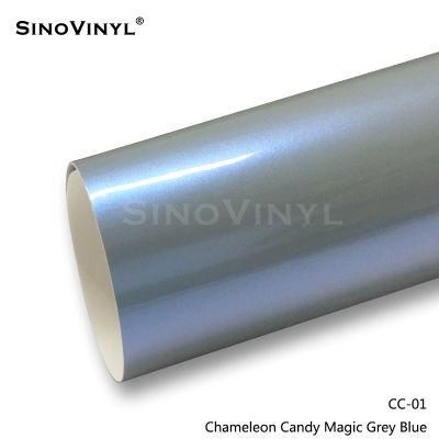 SINOVINYL Good Tensile Properties Chameleon Candy Vehicle Car Body Decoration Vinyl