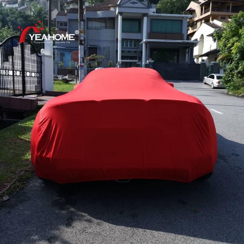 Customized Logo Printing Indoor Car Cover Breathable Car Decoration