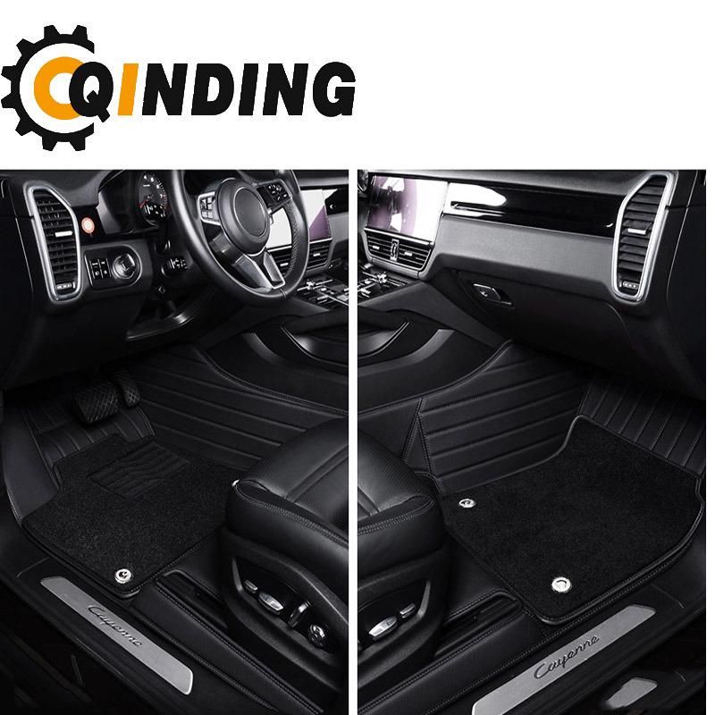 U So Shiny Bling Diamond Crown Waterproof Anti Slip Car Floor Mats Girls Women Crystal Flower Universal Car Foot Mats