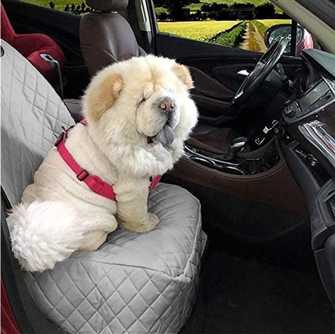 Dog Car Seat Covers 100% Waterproof Car Seat Protector for Pets Front Seat Scratch Proof Non-Slip Durable for Cars, Trucks