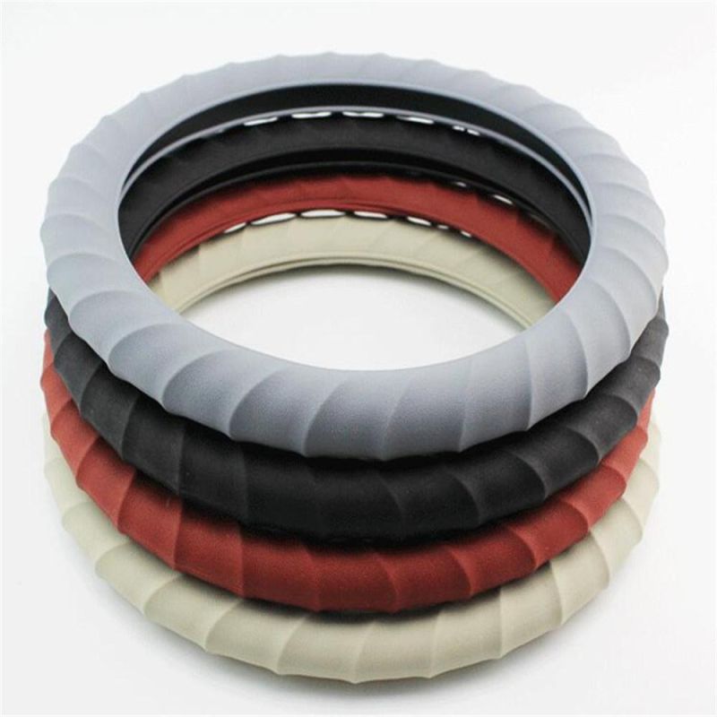 Antiskid Washable Silicone Car Steering Wheel Cover