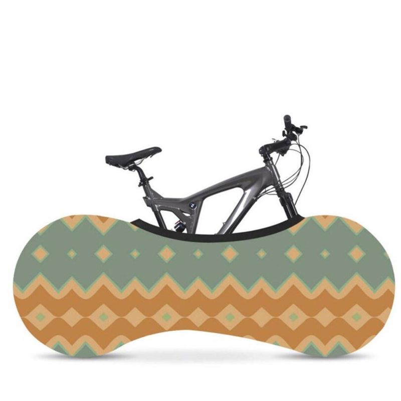 49jstretchable Patterned Dust Proof Bike Protection Cover