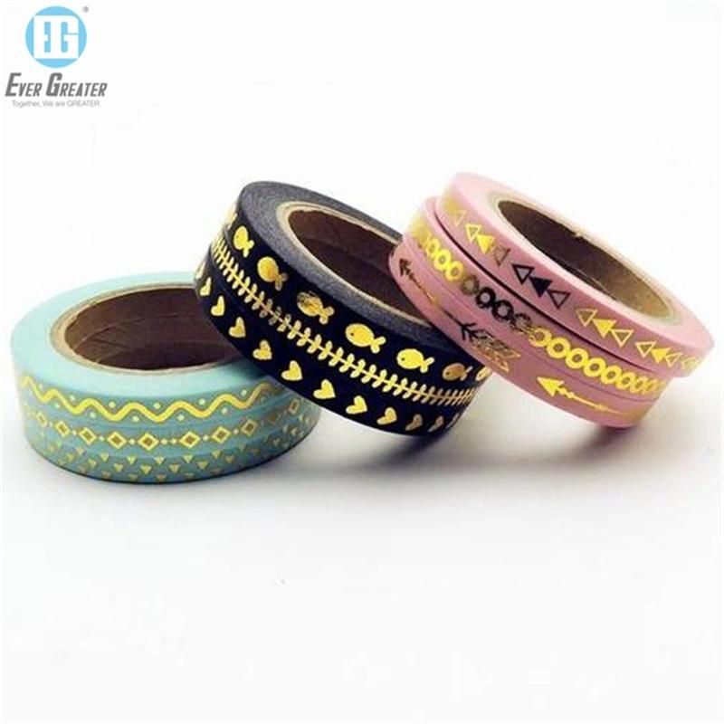 Good Adhesive Custom Printed Washi Paper Sticker Tape