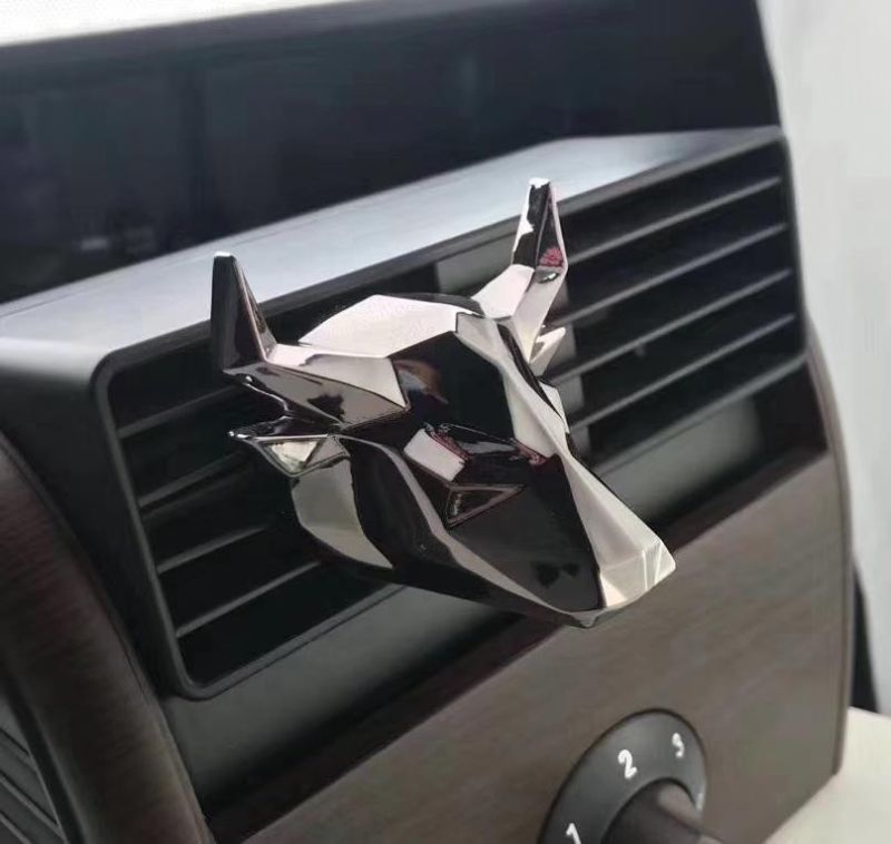 Bull Shaped Car Freshener Fragrance Perfume Accessories Interior Decoration Gift Set