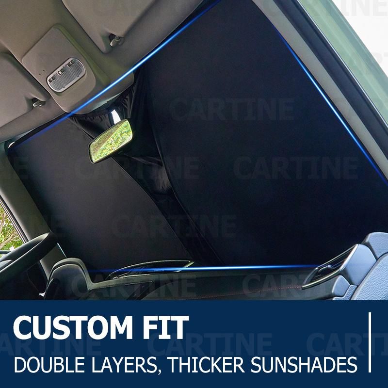 Front Windshield Sunshade Car Curtain Car Sun Shade