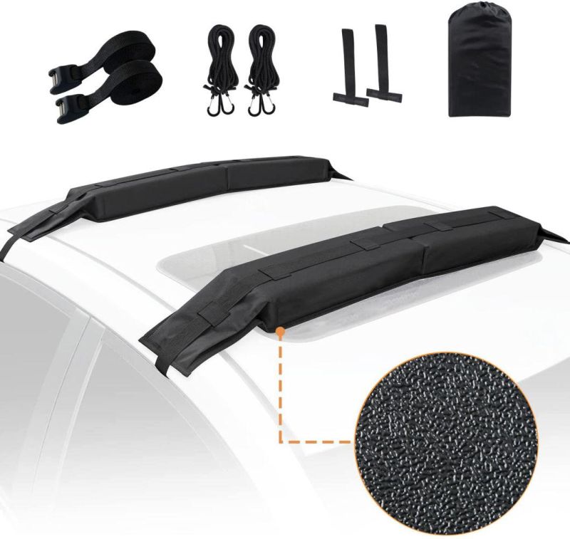 Wholesale UV-Anti Surf Rack Pad Roof Rack Pads with Tie Down Straps