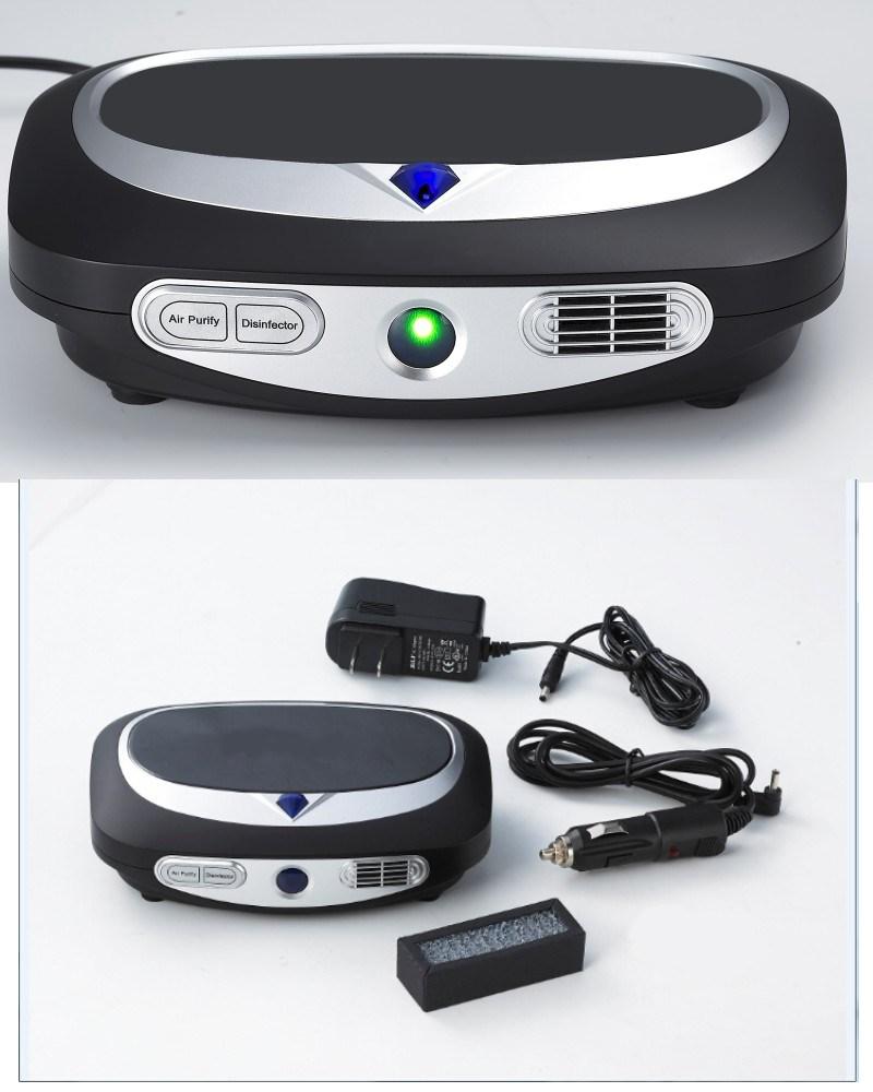 Portable Air Purifier Car Ionizer with Ozonator