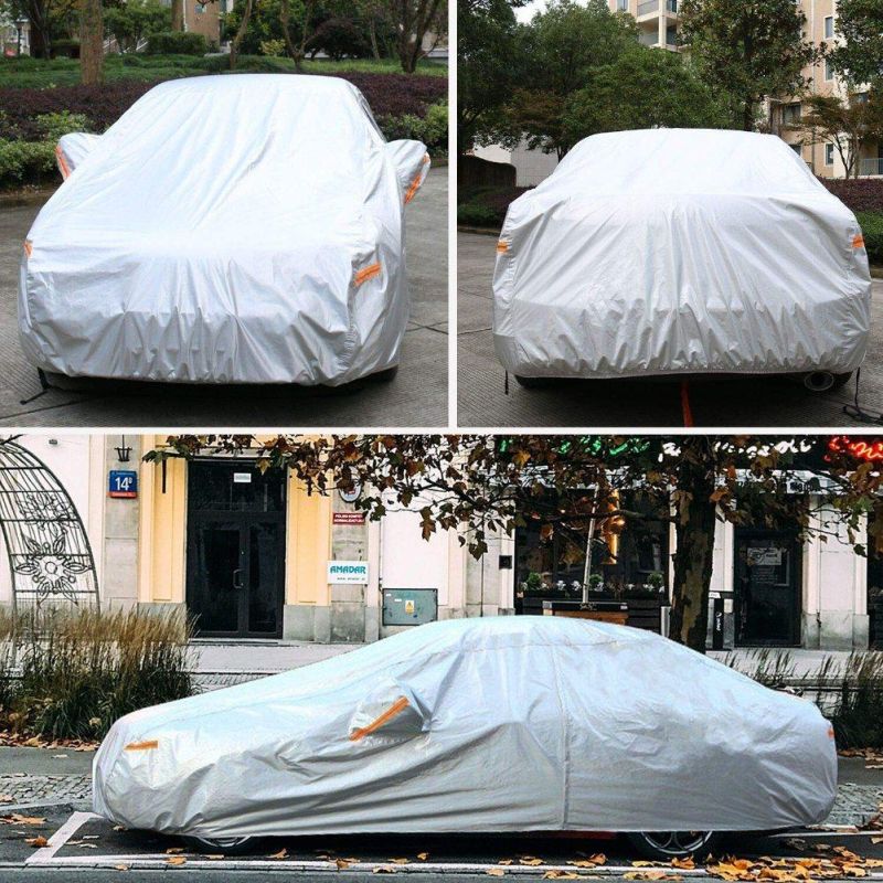 Heavy Duty PEVA Car Cover with Fleece for Sedan and SUV