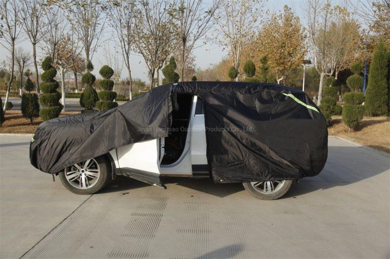 Polyester Car Cover for Vehicle Waterproof All Weather Tarpaulin Garage