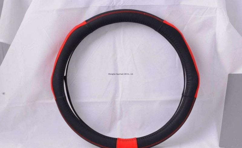 New Design Car Leather Steering Wheel Cover