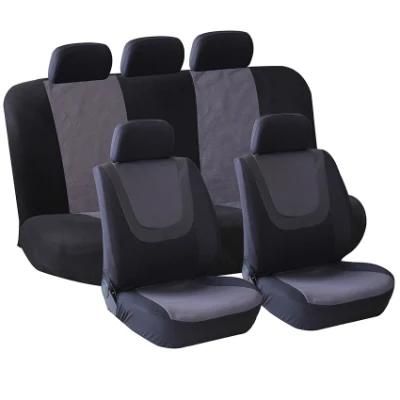 Jacquard Cloth and Single Mesh Well-Fit Car Seat Cover Set