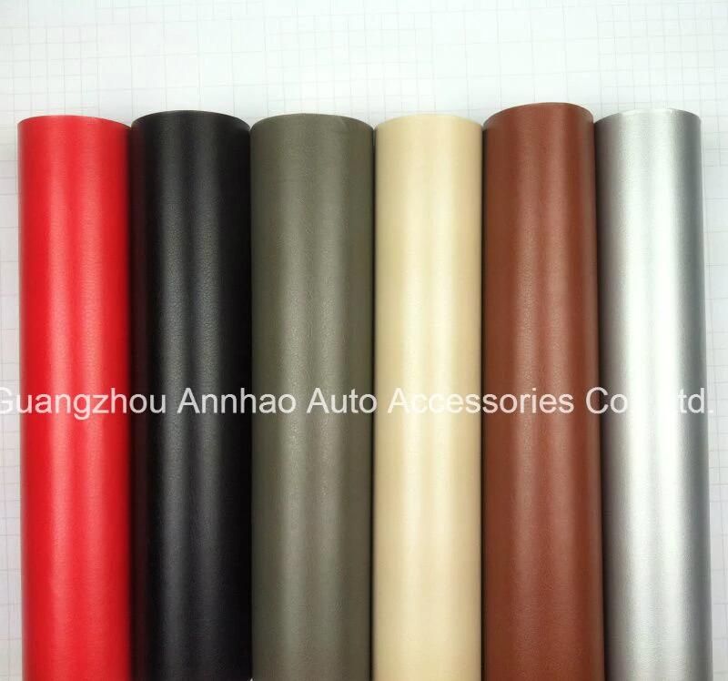 1.52*28m Car Dashboard Wrapping Adhesive Vinyl Leather Skin