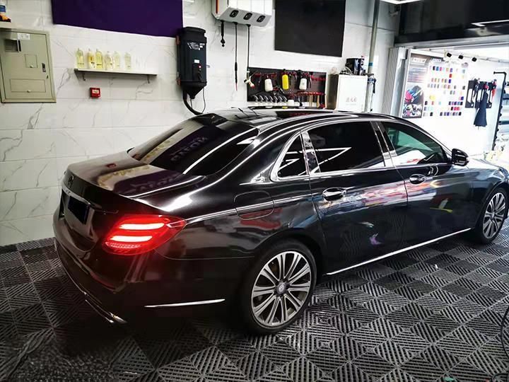 Highest Quality Diamond Crystal Black Vinyl Wrap Car Film