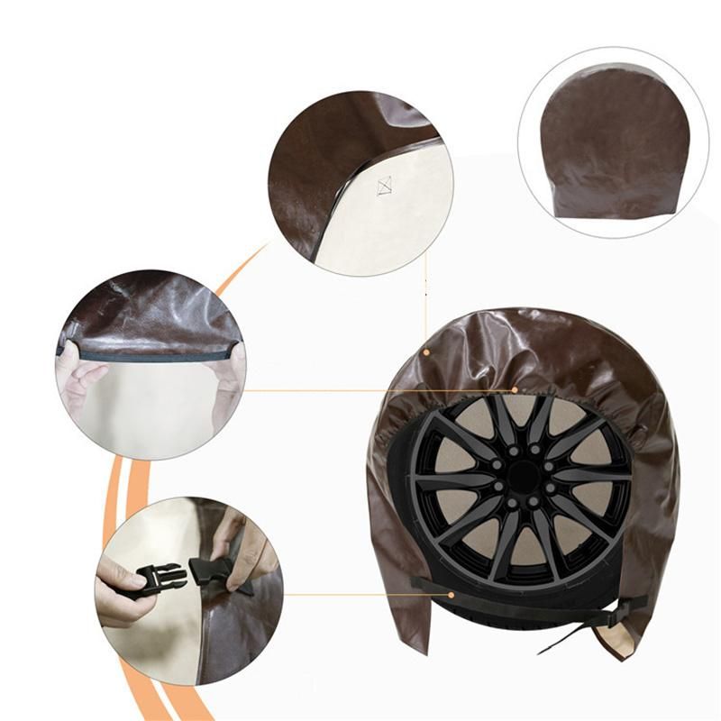 All Weather Sunscreen Anti-Snow UV Protection Artificial Leather Tire Cover