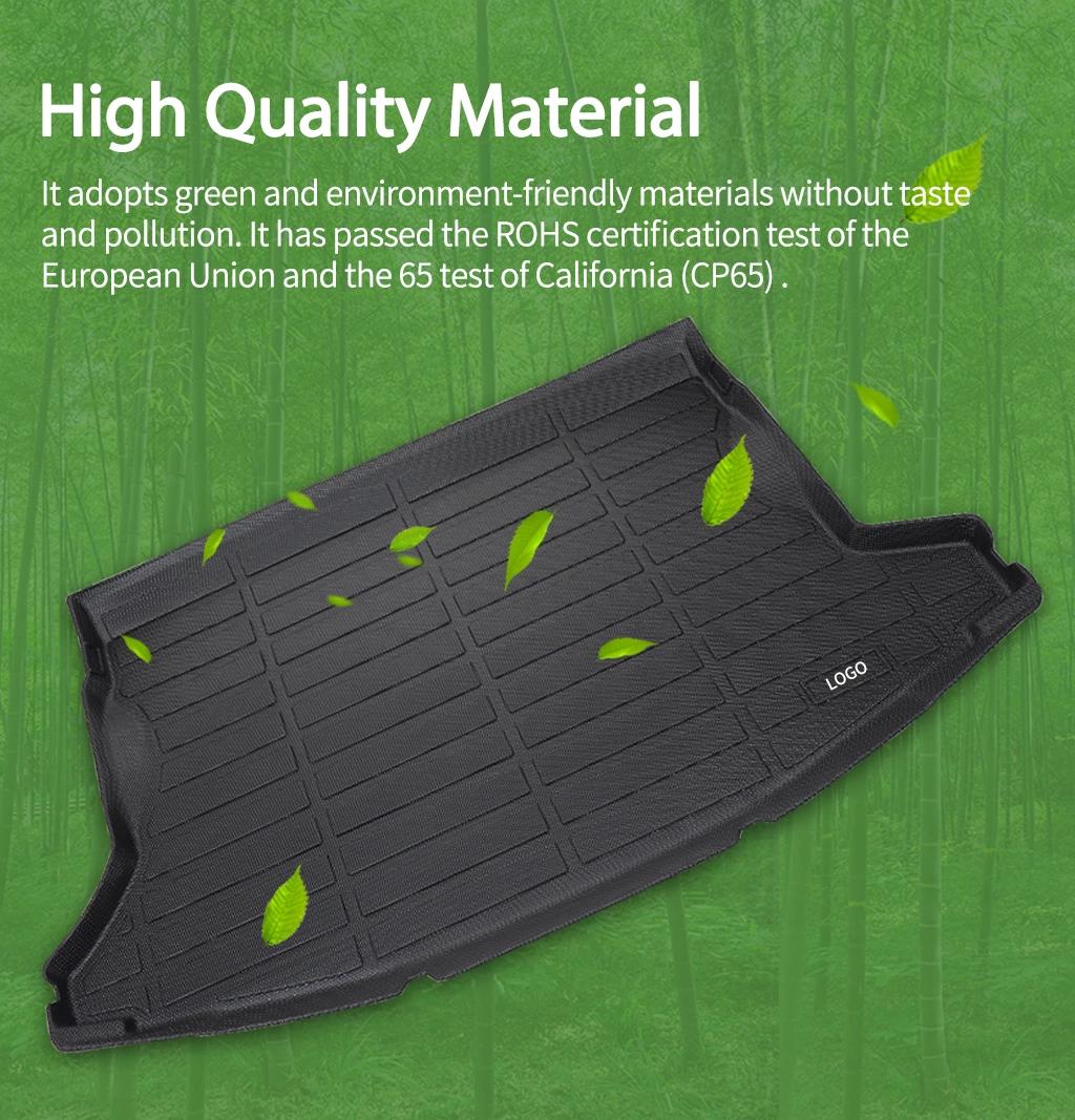 No Smelling Waterproof TPE 3D Floor Mat for Toyota Rush 2018