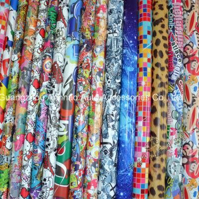 fashion Sticker Bomb Graffiti Car Wrap Vinyl