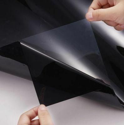 Super Dark No Bubble Solar Control Dyed Window Tint Film