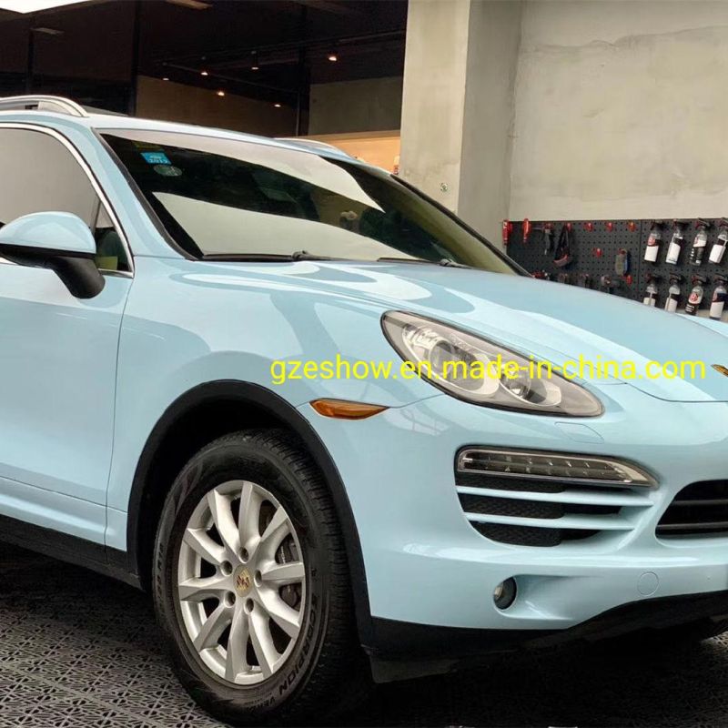 Crystal Blue Glacier Blue Candy Car Wrap Vinyl