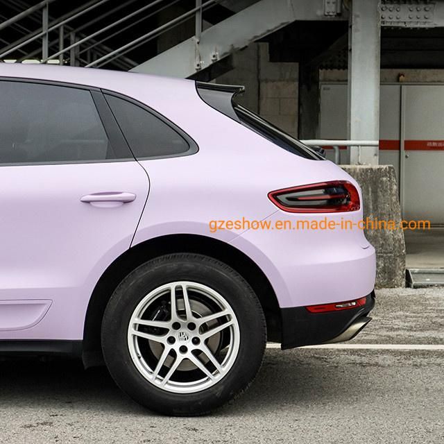 Color Pet Matte Taro Purple Car Decoration Sticker