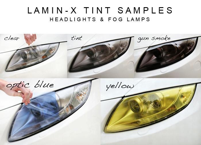 Glossy Headlight Tint Film/ Car Headlight Covers Vinyl/ Car Decoration Film