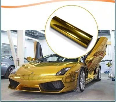 Decoratin Car Wrap Vinyl Stretchable Mirror Wrap Car Vinyl Custom