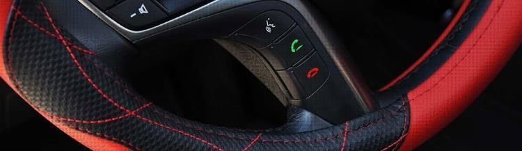 Universal Auto Car Steering Wheel Cover Set