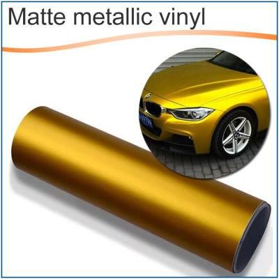 Car Wrapping Film Vinyl Matte Chrome Vinyl Decals Beoken Car