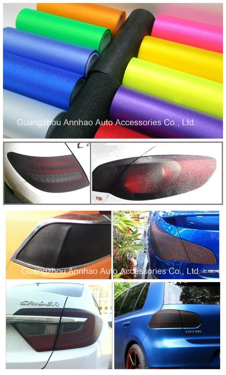 0.3*9m High Quality Glitter Car Light Tint Protect Film