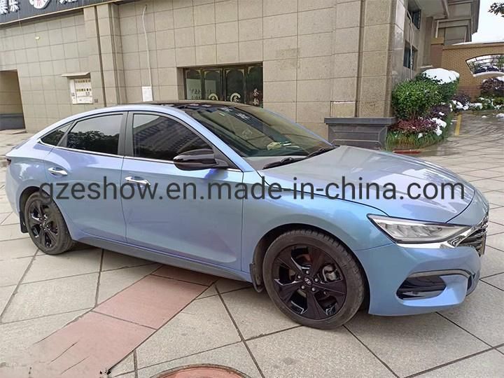 Wholesale Car Wrap Film Magic Candy Color Flip Rock Grey