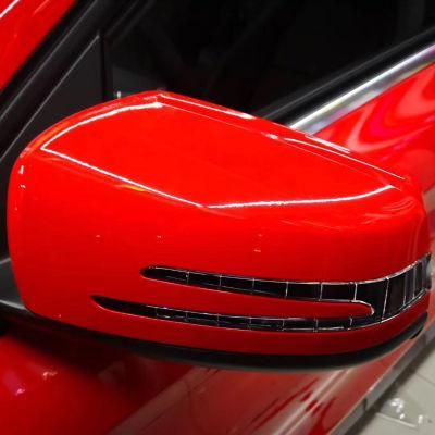 High Quality 1.52*18m Super Glossy Crystal Red Car Body Wrap Vinyl