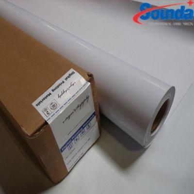 High Quanlity 120g White Back Self Adhesive Vinyl for Eco Solvent Printing