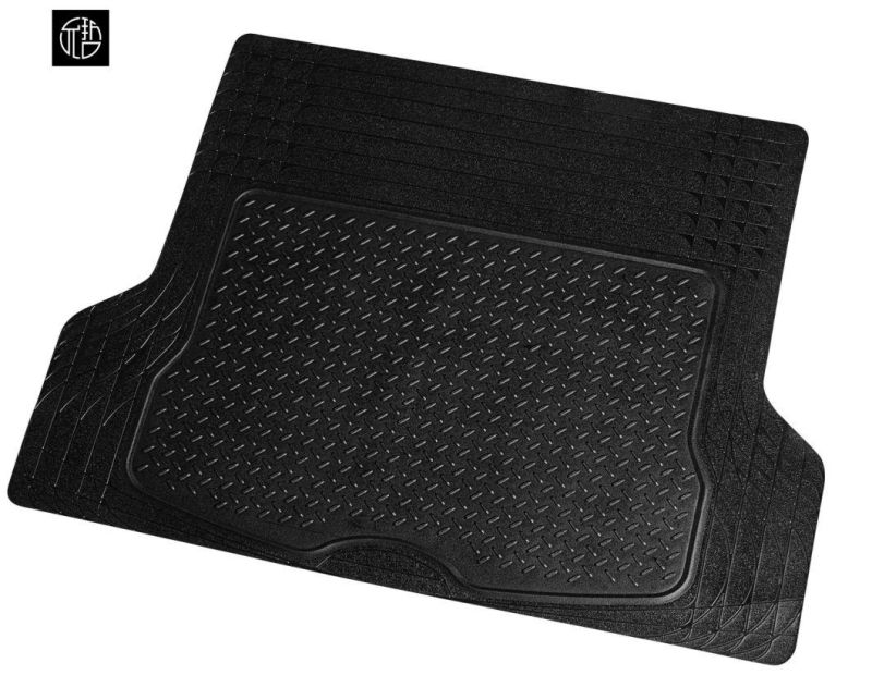 Interior Universal 4PCS PVC Car Mat Anti-Slip Car Foot Mats