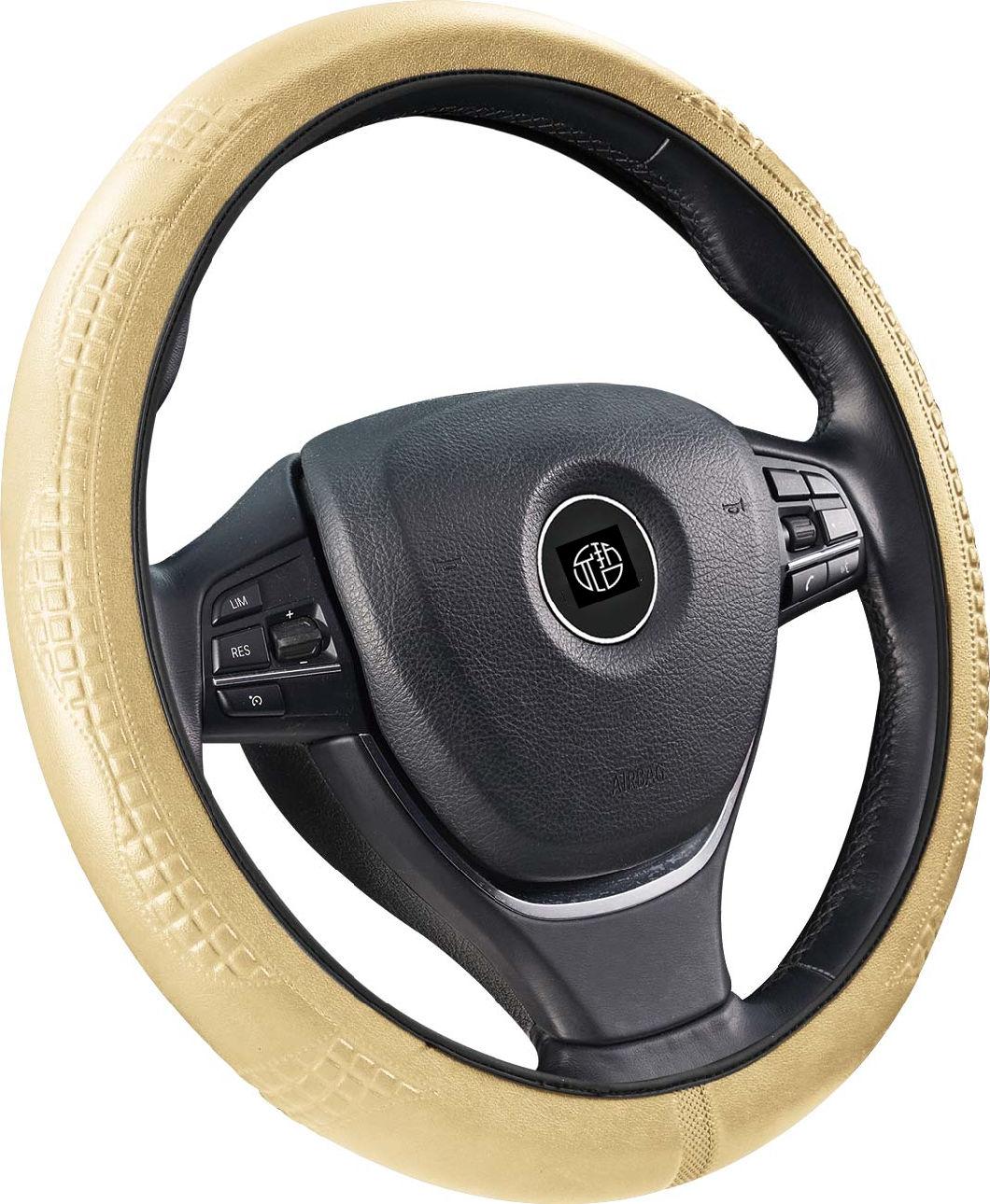 Luxury Leather Steering Wheel Cover High Quality