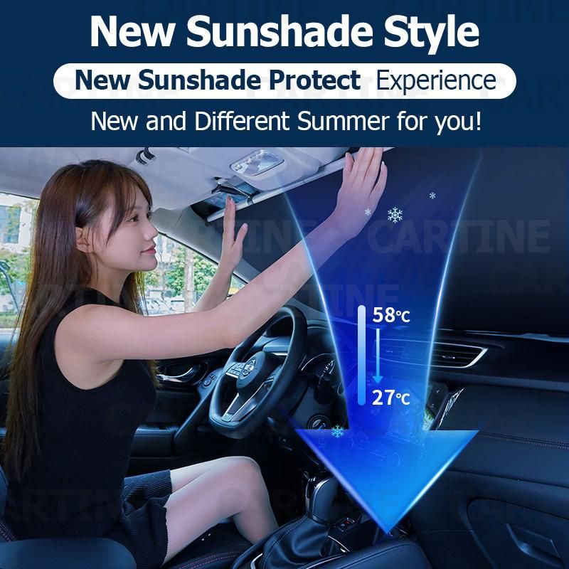 Chinese Supplier Electric Front Windshield Car Sunshade