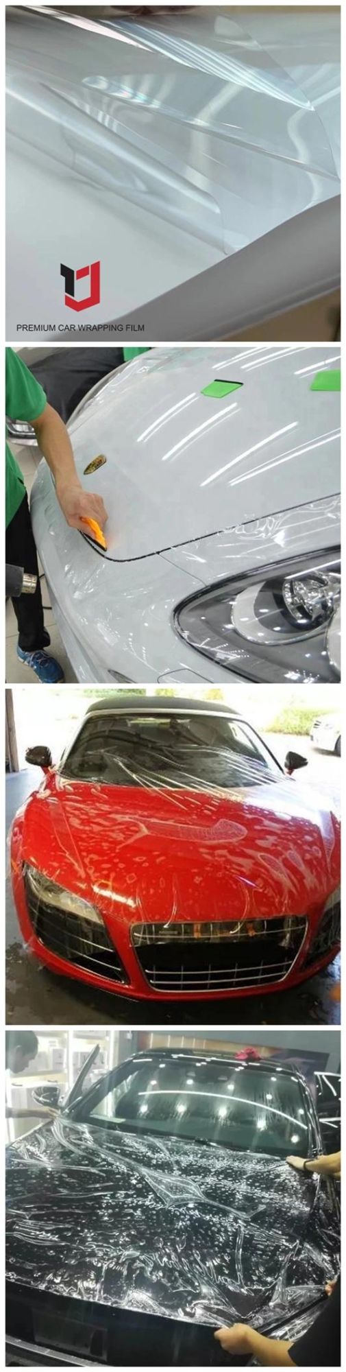 150 Micron Anti Scratch Clear TPH PPF Transparent Paint Protection Film