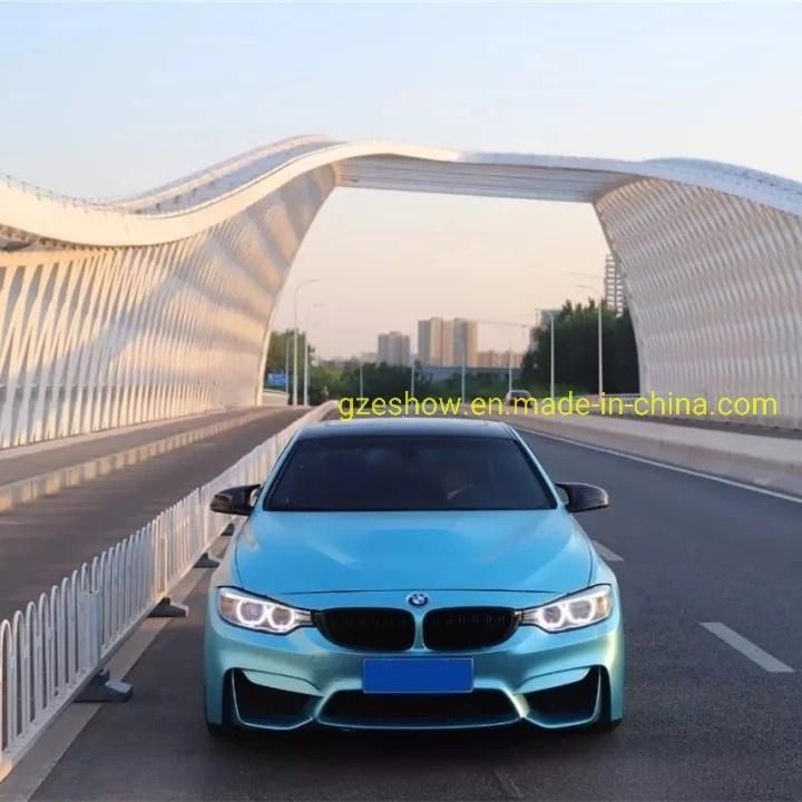 Lake Blue Car Wrapping Matte Metallic Sticker