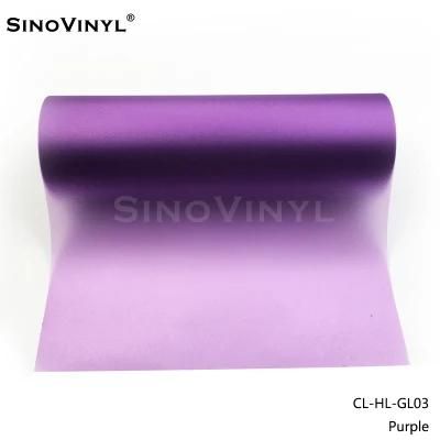 SINOVINYL HL-GL03 Glitter Headlight Vinyl Film For Car Light Decorative Protection Removable Transparent Window Tint Sticker Film