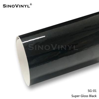 SINOVINYL Super Gloss Factory Price Vehicle Protective Film Decal Auto Sticker Car Body Vinyl Wrap Sticker Vinyl Wrap Film