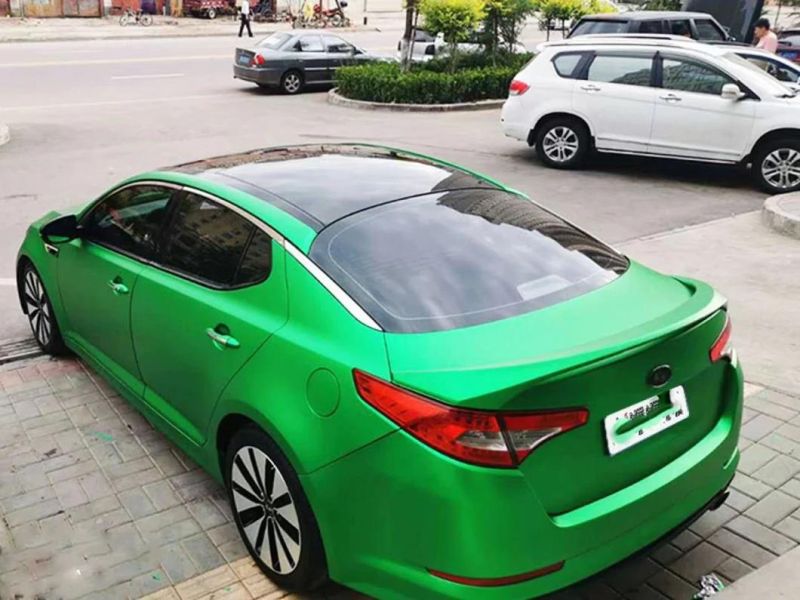 Car Color Changing Film Full Body Satin Ice Green Car Sticker