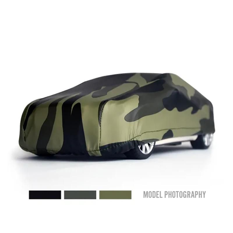 Universal Rain Protection Anti-Scratch Sunshade Camouflage Waterproof Auto Car Cover