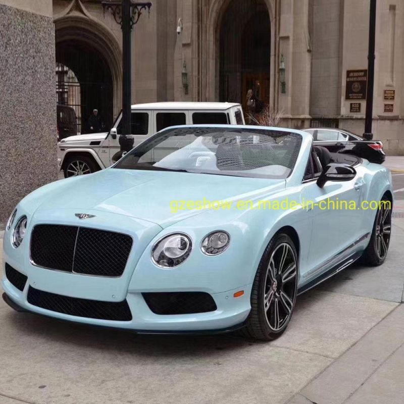 Super Glossy Crystal Ice Blue Car Wrap Film