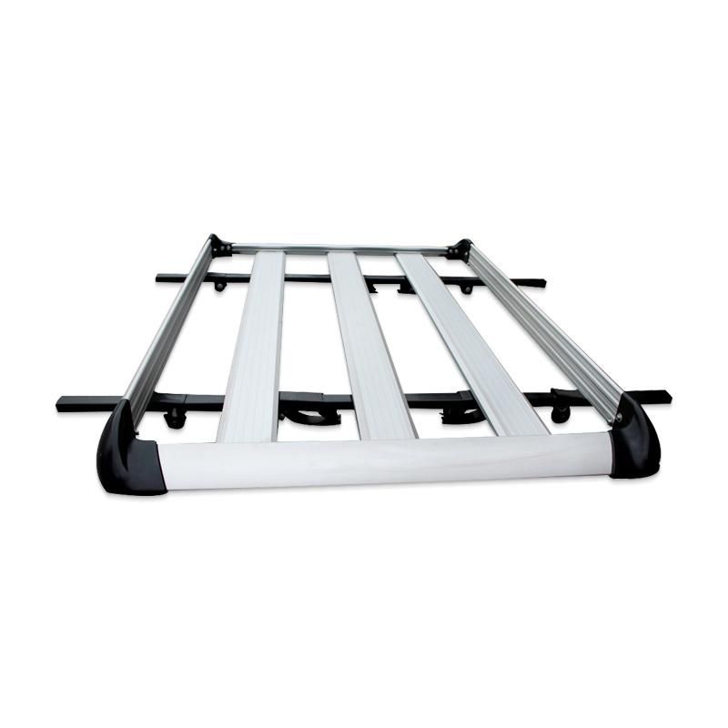 Universal Aluminum Rooftop Cargo Luggage Carrier Car Roof Racks for Toyota Hilux/Ford Ranger Np300 D-Max