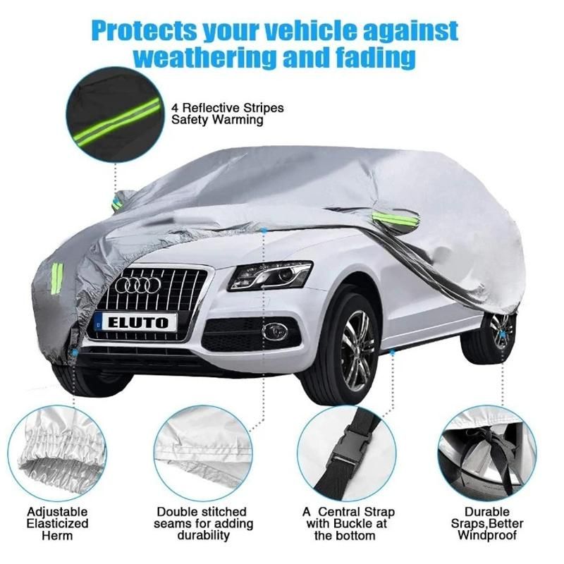 Outdoor Sunshade Protection Anti-Scratch Rain Dust-Proof Waterproof Auto Car Cover