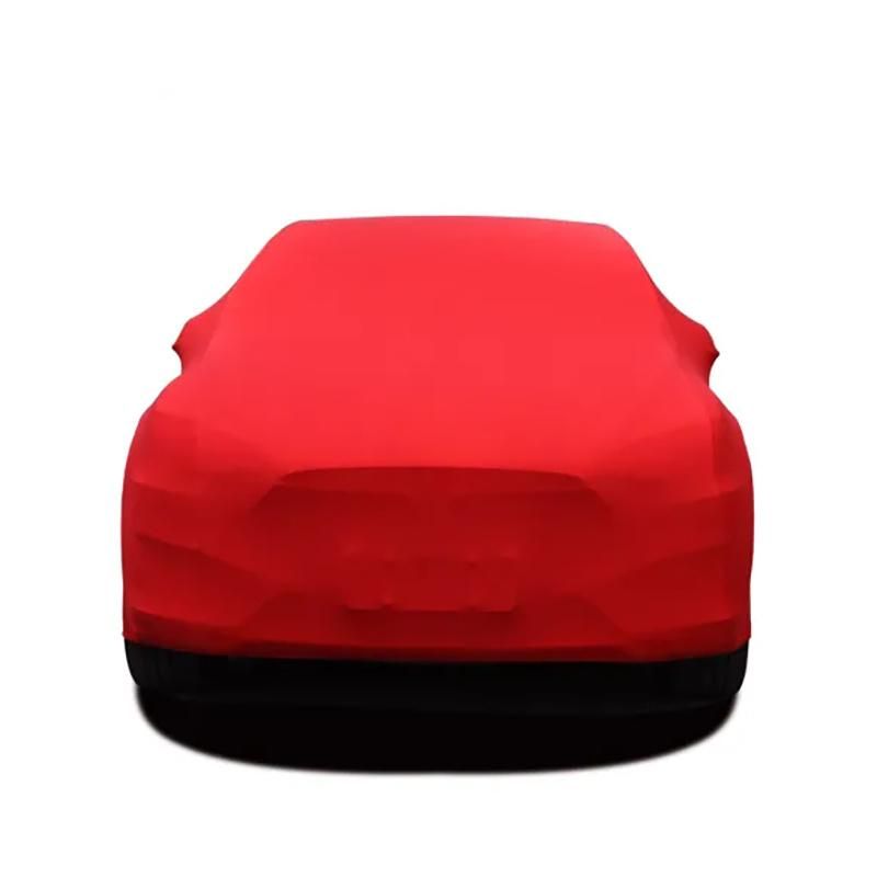 Exhibition Protection Velvet Unveiling Anti-Scratch Waterproof Dust-Proof Auto Car Cover