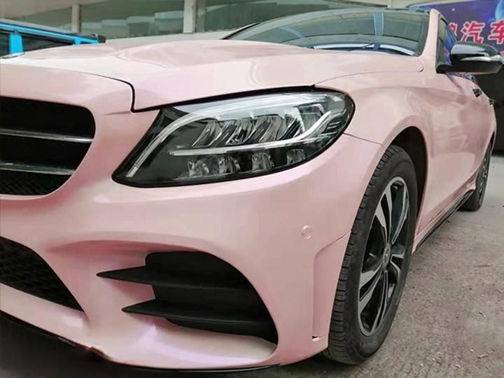 Magic Dreamy Pink Car Wrapping Film Vinyl Stickers