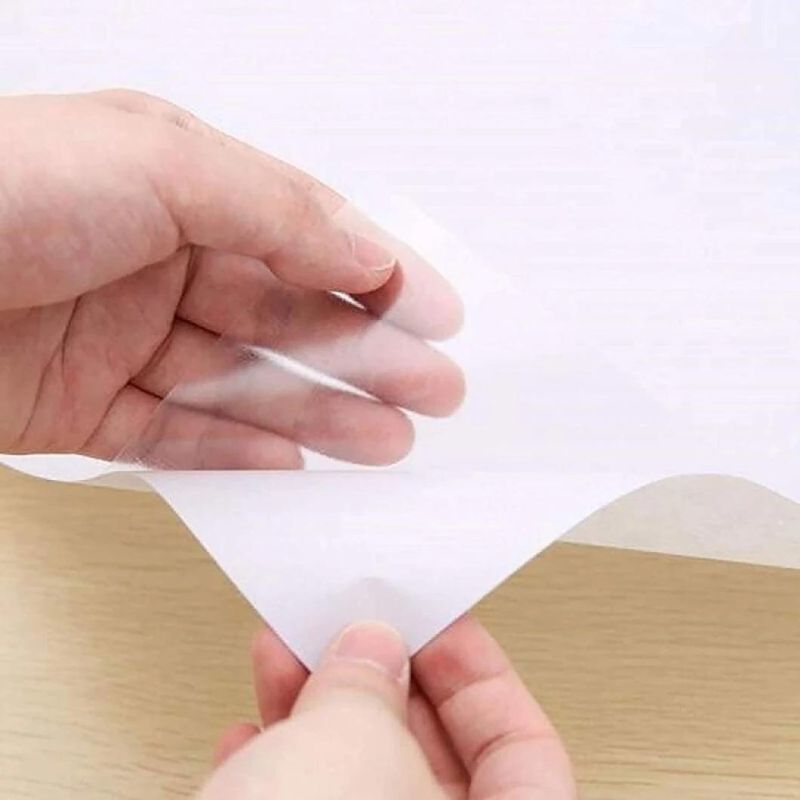 Transparent Self Adhesive Vinyl 80micron/120GSM Es-Tav120