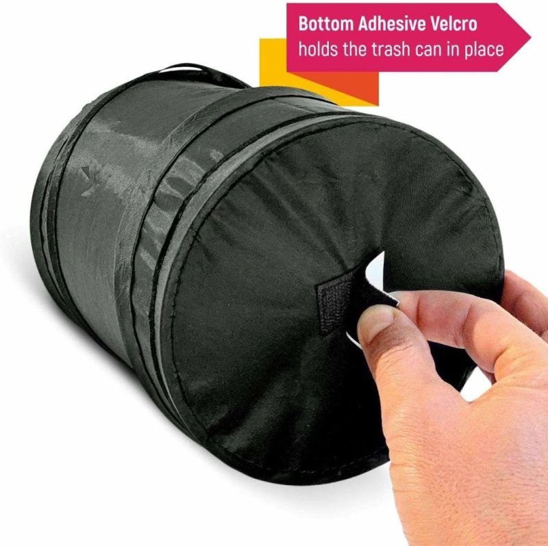 Car Trash Can Portable Garbage Bin Collapsible Pop-up Leak Proof Trash Can Bag