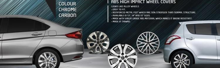 High Quality 4PCS PP Car Wheel Cover